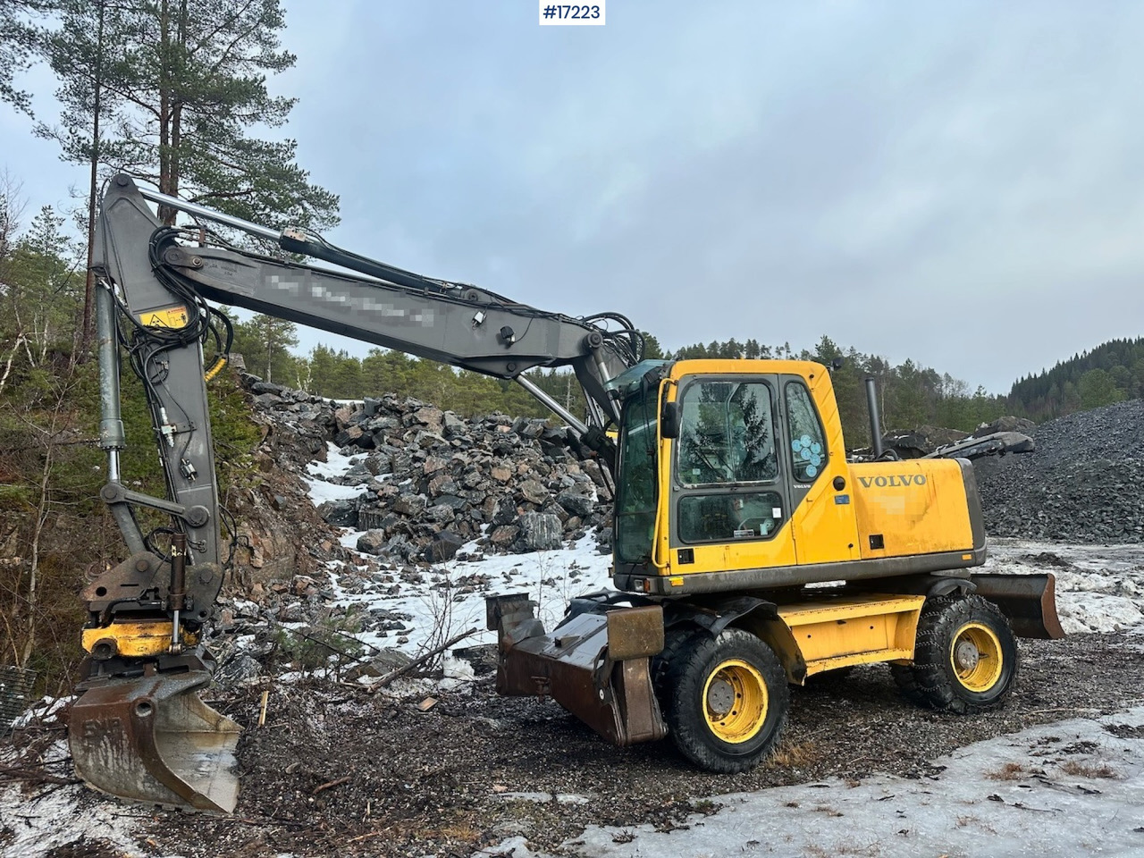 Volvo EW160B - מחפר: תמונה 2 Volvo EW160B - מחפר: תמונה 2