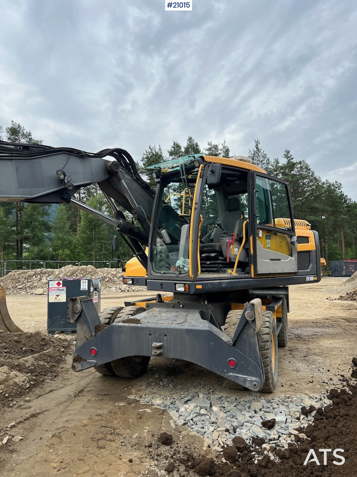 Volvo EW160D - מחפר גלגלים: תמונה 1 Volvo EW160D - מחפר גלגלים: תמונה 1