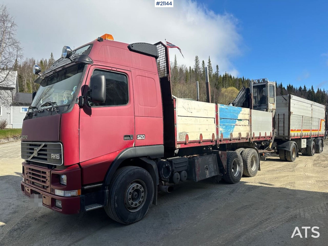 Volvo FH16 - משאית עץ: תמונה 1 Volvo FH16 - משאית עץ: תמונה 1