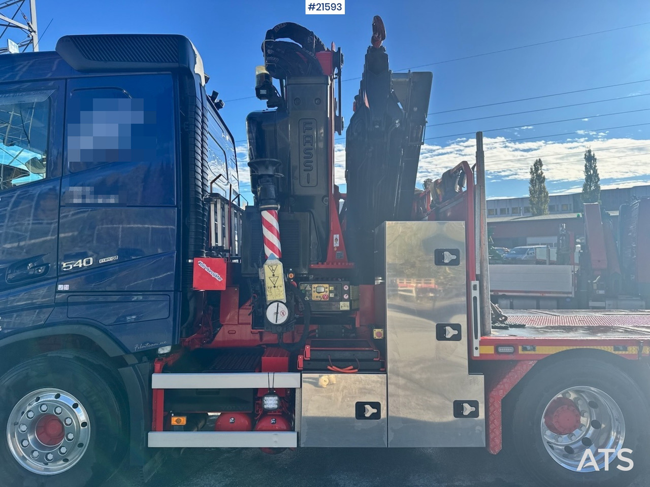 משאית מנוף Volvo FH540 Kombibil: תמונה 36