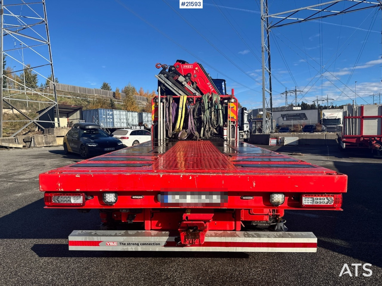 משאית מנוף Volvo FH540 Kombibil: תמונה 8