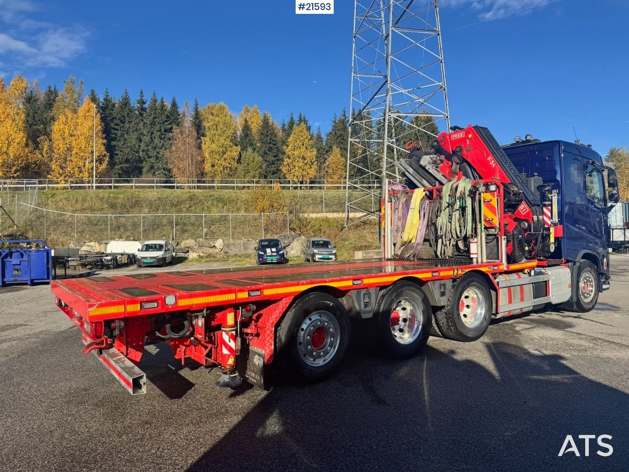 משאית מנוף Volvo FH540 Kombibil: תמונה 6