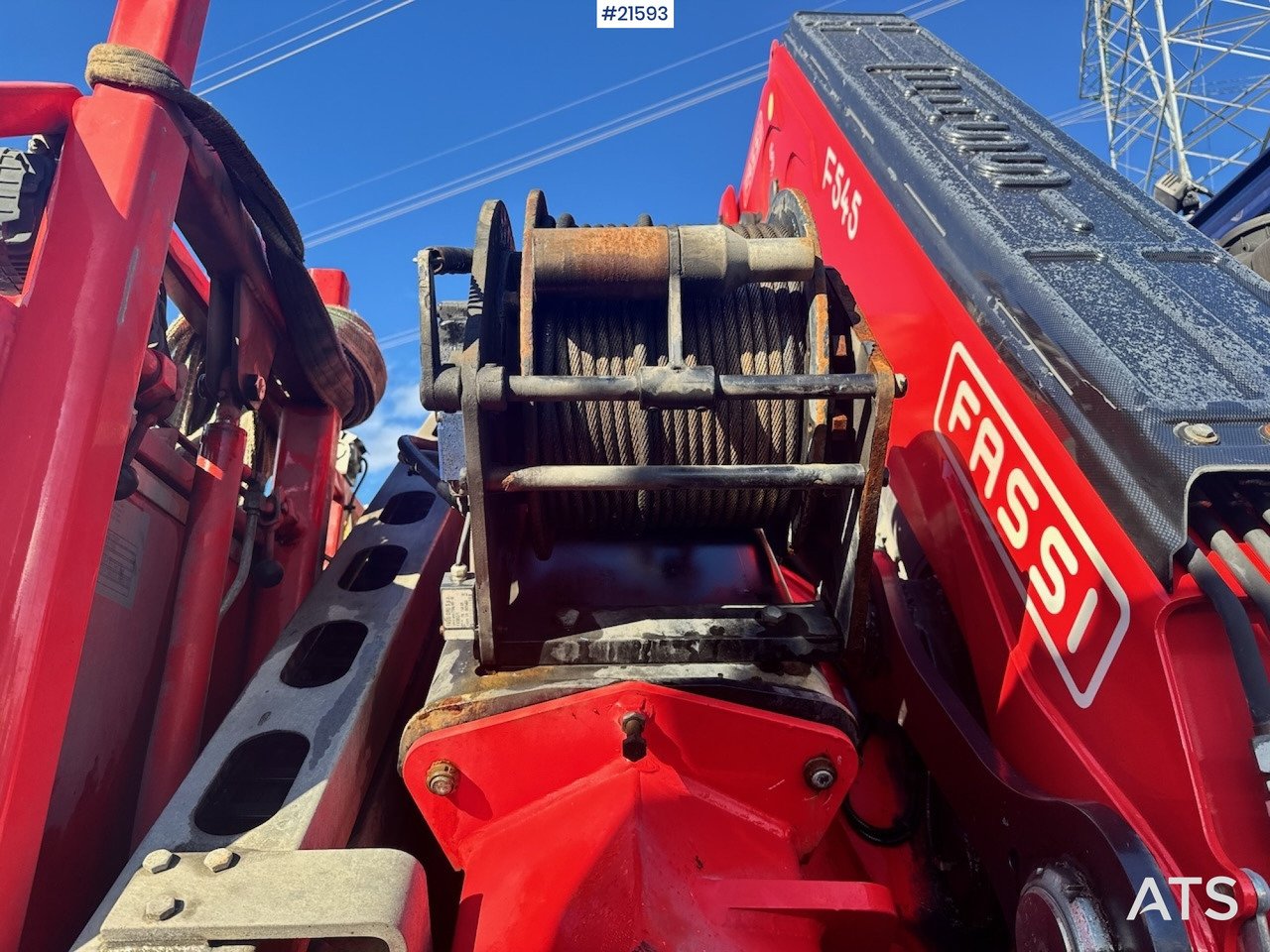 משאית מנוף Volvo FH540 Kombibil: תמונה 44
