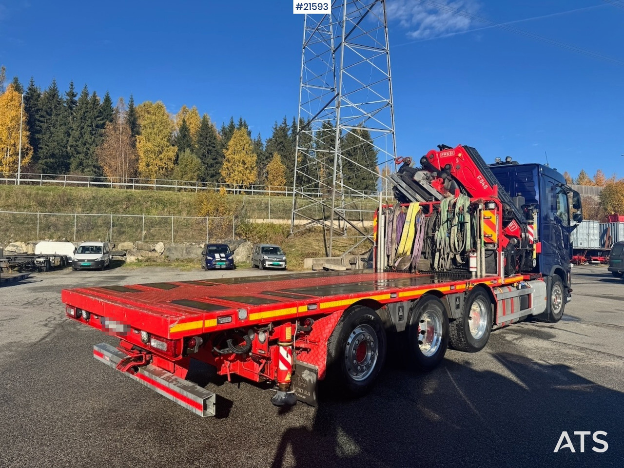 משאית מנוף Volvo FH540 Kombibil: תמונה 7