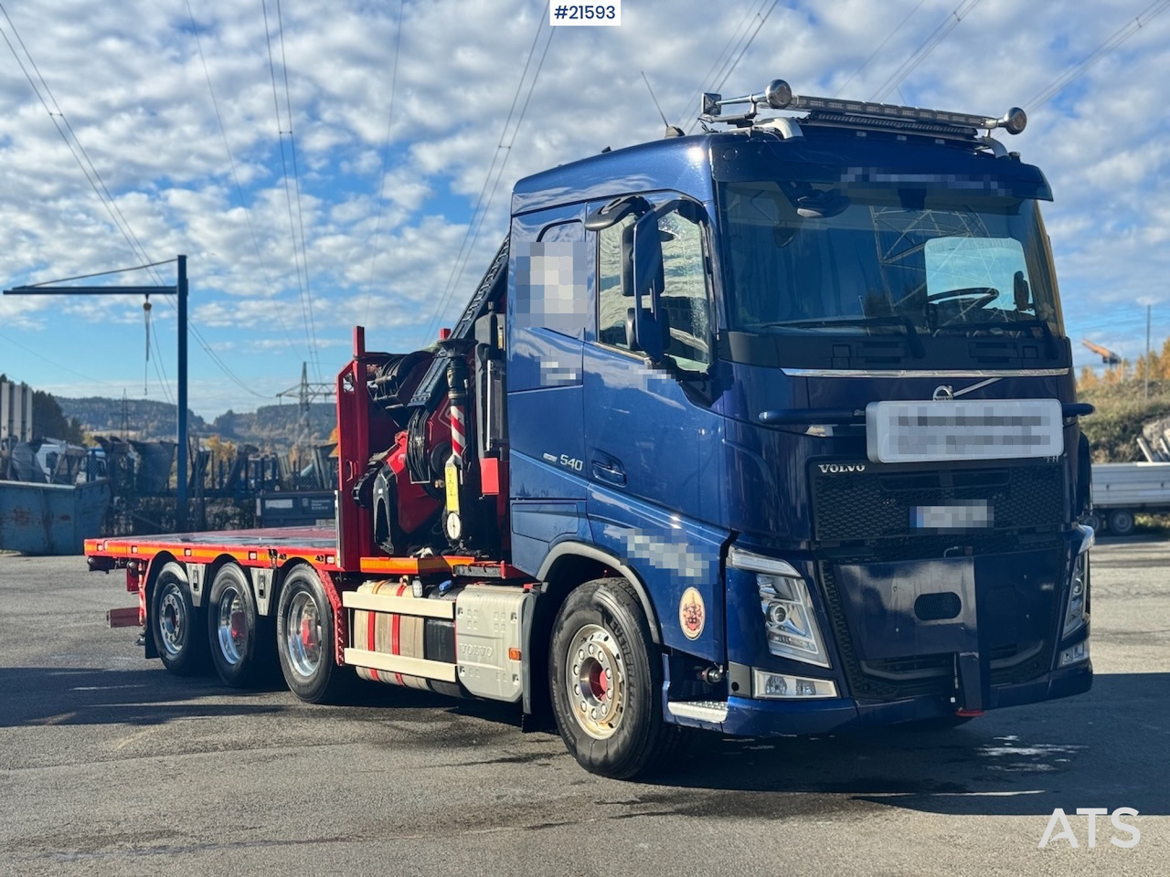 Volvo FH540 Kombibil - משאית מנוף: תמונה 3 Volvo FH540 Kombibil - משאית מנוף: תמונה 3