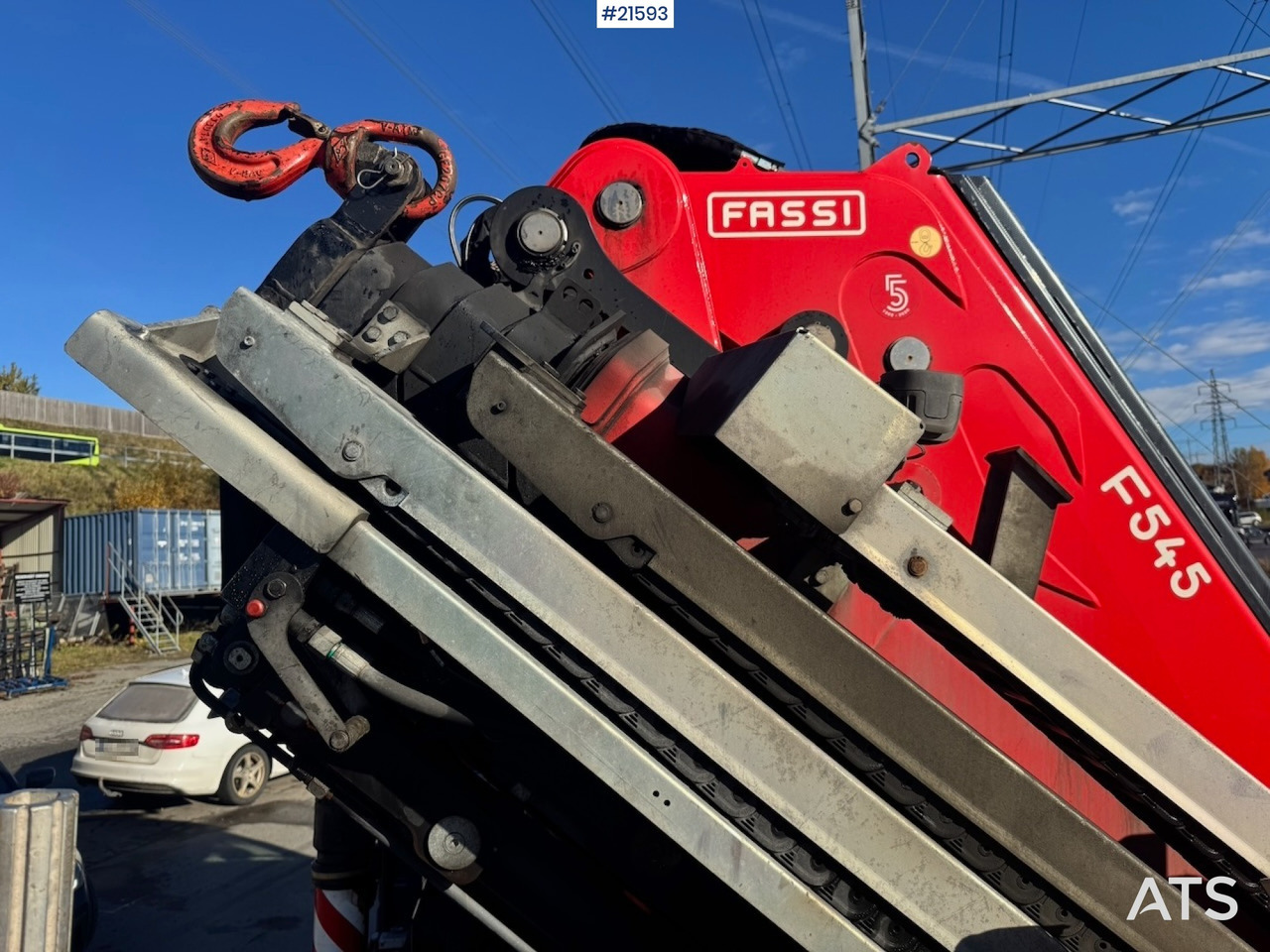 משאית מנוף Volvo FH540 Kombibil: תמונה 46