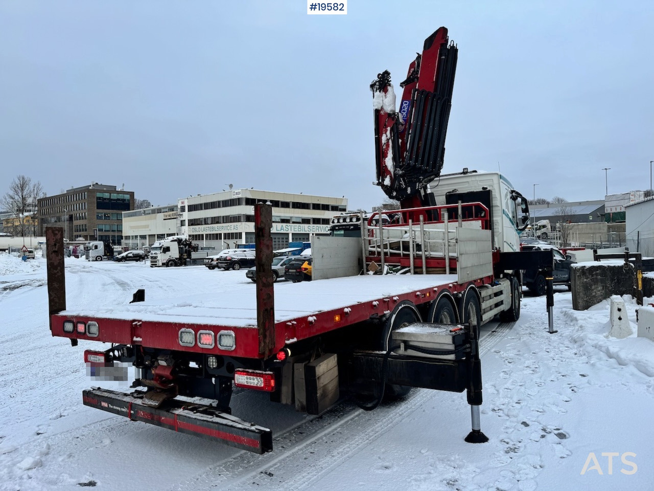 Volvo FH540 - משאית מנוף, משאית צד נופל/ שטוחה: תמונה 5 Volvo FH540 - משאית מנוף, משאית צד נופל/ שטוחה: תמונה 5