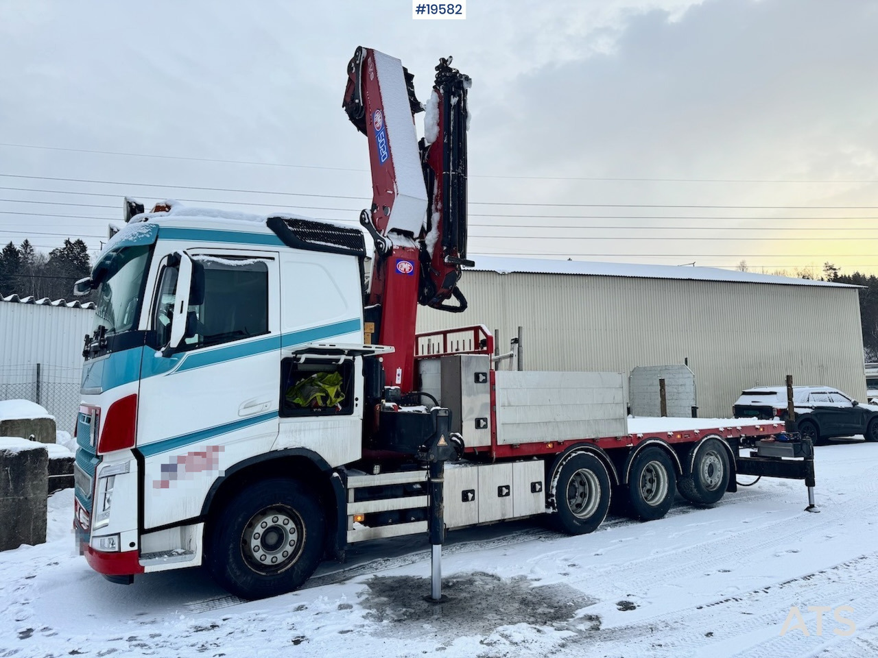 Volvo FH540 - משאית מנוף, משאית צד נופל/ שטוחה: תמונה 2 Volvo FH540 - משאית מנוף, משאית צד נופל/ שטוחה: תמונה 2