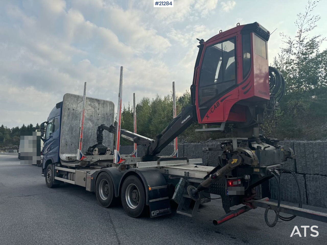 Volvo FH750 - משאית עץ, משאית מנוף: תמונה 3 Volvo FH750 - משאית עץ, משאית מנוף: תמונה 3