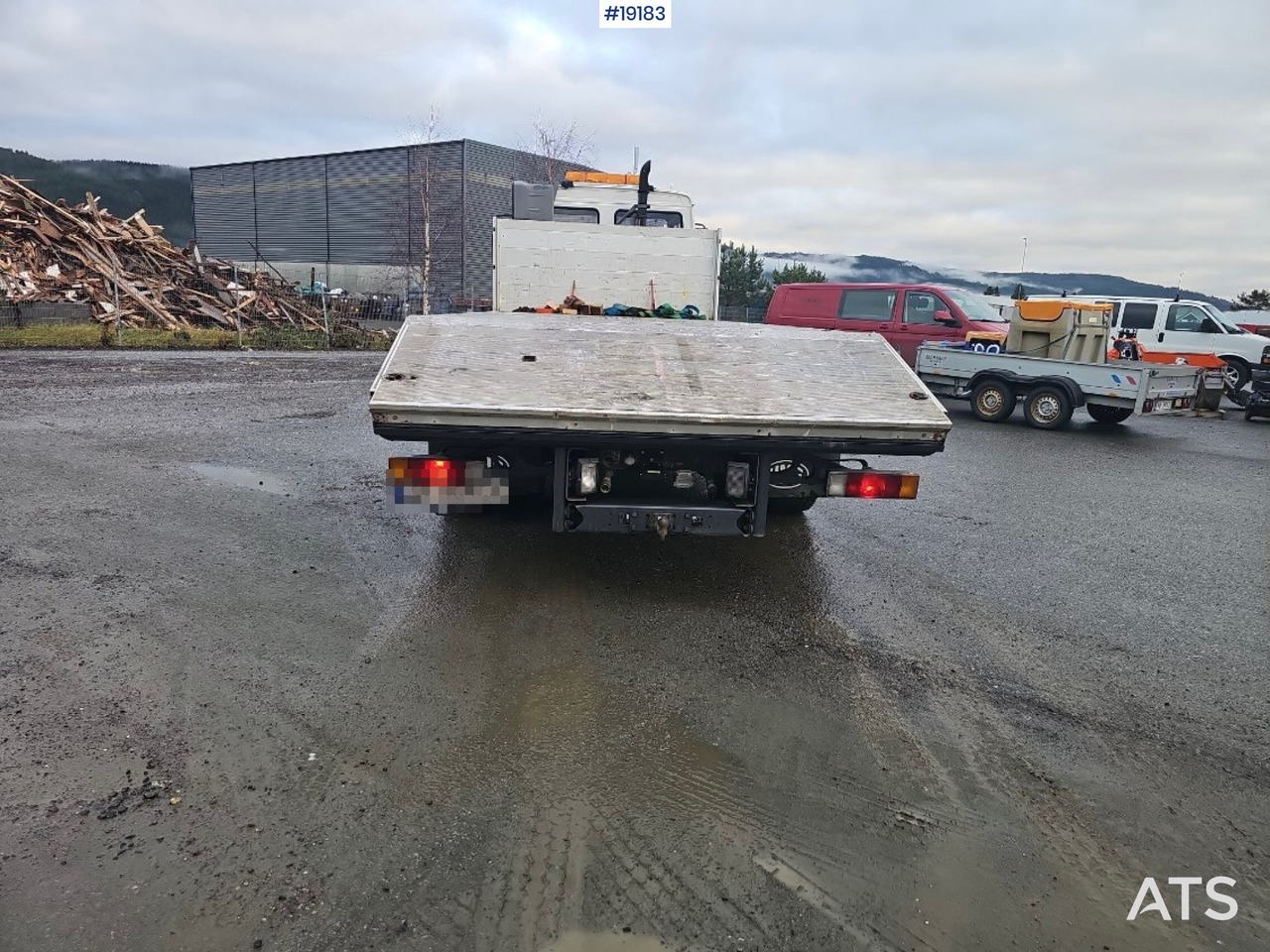 Volvo FL6 - משאית צד נופל/ שטוחה: תמונה 4 Volvo FL6 - משאית צד נופל/ שטוחה: תמונה 4