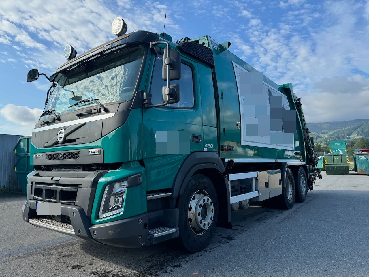 Volvo FMX 420 - משאית אשפה: תמונה 2 Volvo FMX 420 - משאית אשפה: תמונה 2