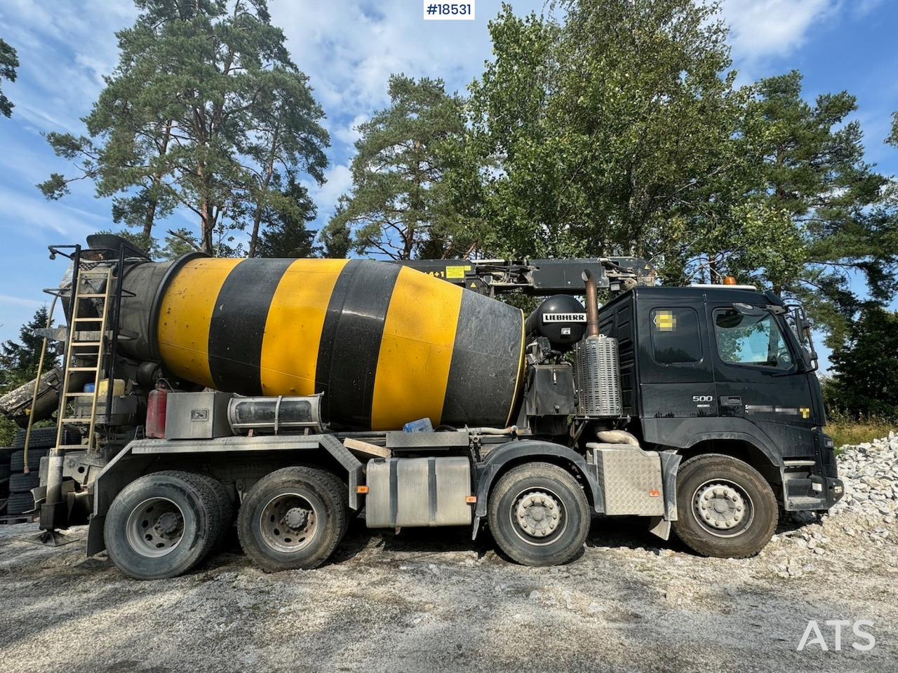 Volvo FMX 500 - משאית מערבלת בטון: תמונה 2 Volvo FMX 500 - משאית מערבלת בטון: תמונה 2
