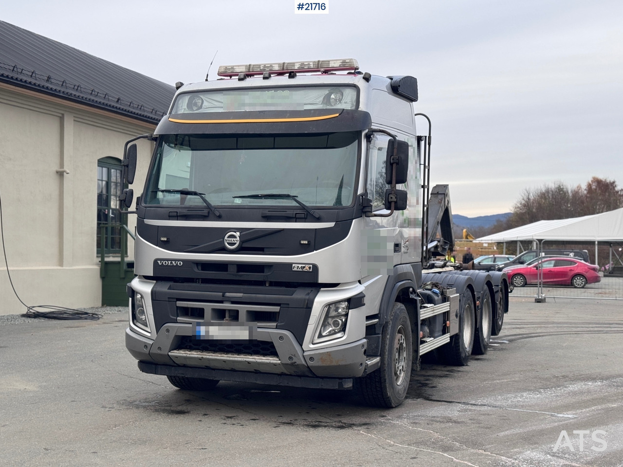 Volvo FMX 540 Krokbil - HIAB 24T Krok - Tridem - משאית הרמת וו: תמונה 3 Volvo FMX 540 Krokbil - HIAB 24T Krok - Tridem - משאית הרמת וו: תמונה 3