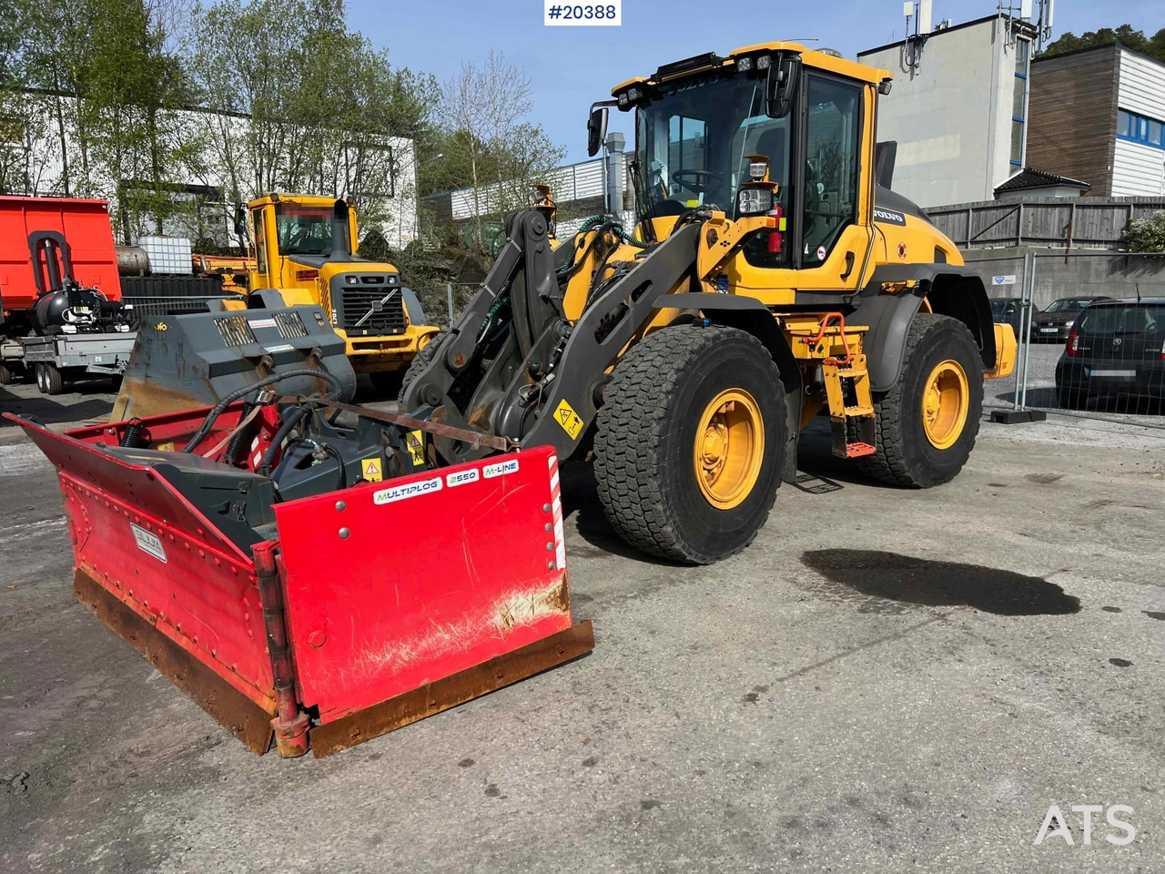 Volvo L60H - מעמיס גלגלים: תמונה 2 Volvo L60H - מעמיס גלגלים: תמונה 2