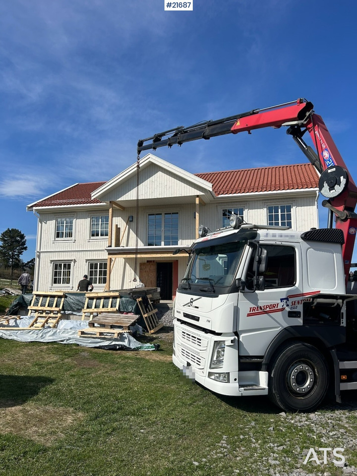 Volvo Volvo FM450 Kranbil m/ 21 t/m HMF kran og Løftelem. 194 000 km! - משאית מנוף: תמונה 3 Volvo Volvo FM450 Kranbil m/ 21 t/m HMF kran og Løftelem. 194 000 km! - משאית מנוף: תמונה 3