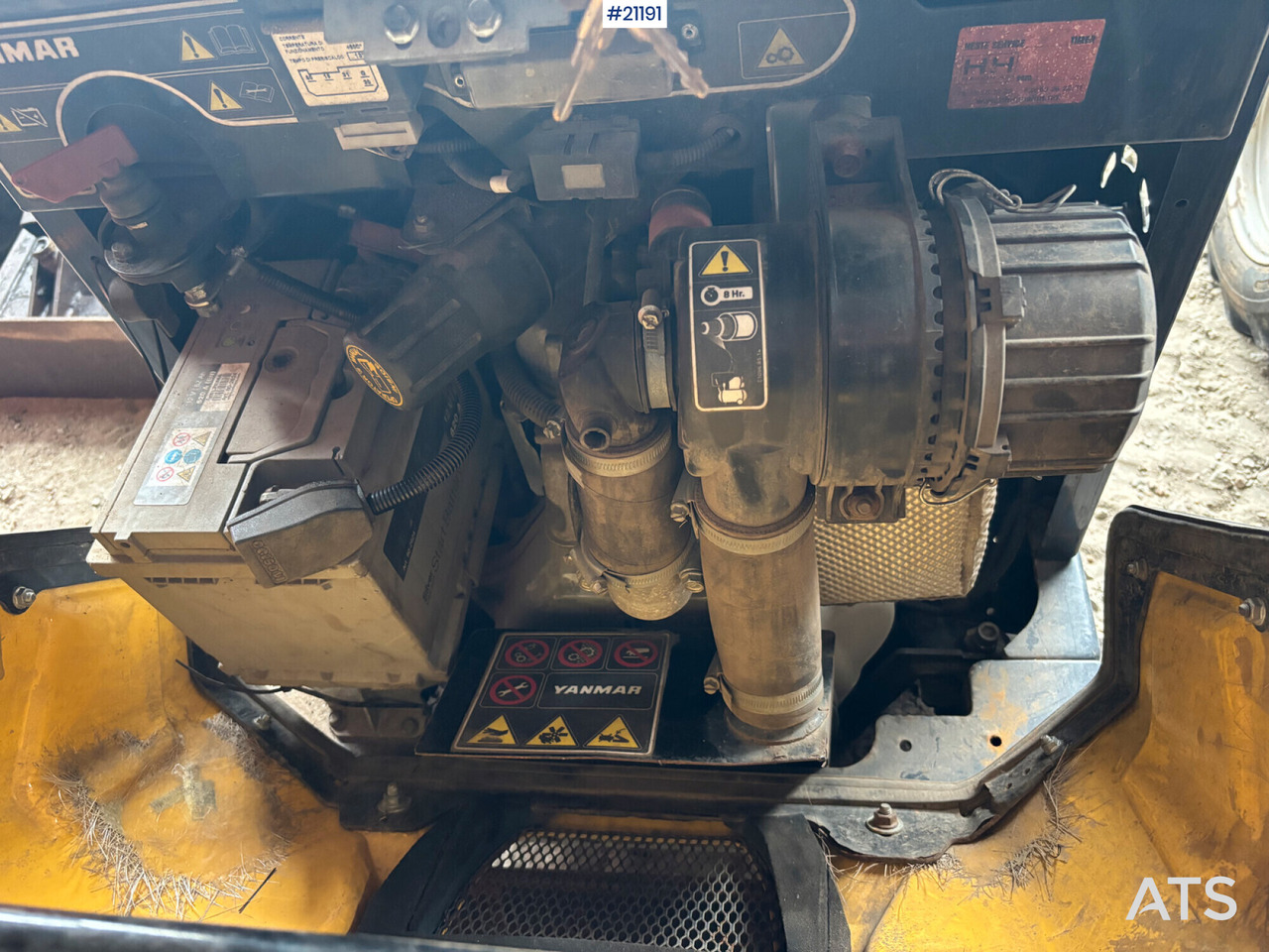 Yanmar C08 - מסיר פסולת זוחל: תמונה 3 Yanmar C08 - מסיר פסולת זוחל: תמונה 3