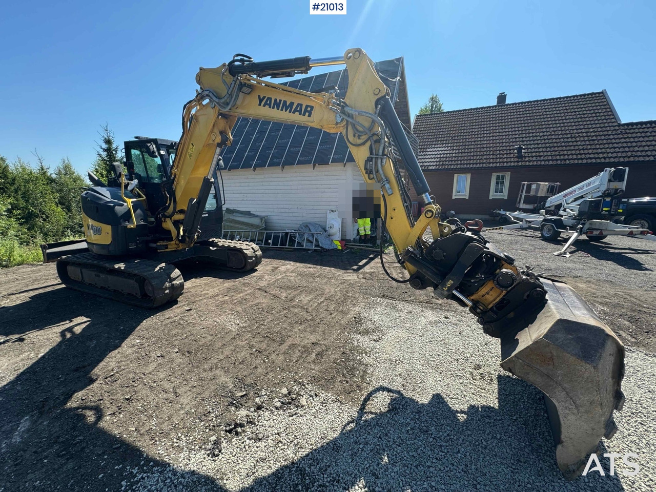 Yanmar VI080-1a - מחפר סורק: תמונה 3 Yanmar VI080-1a - מחפר סורק: תמונה 3