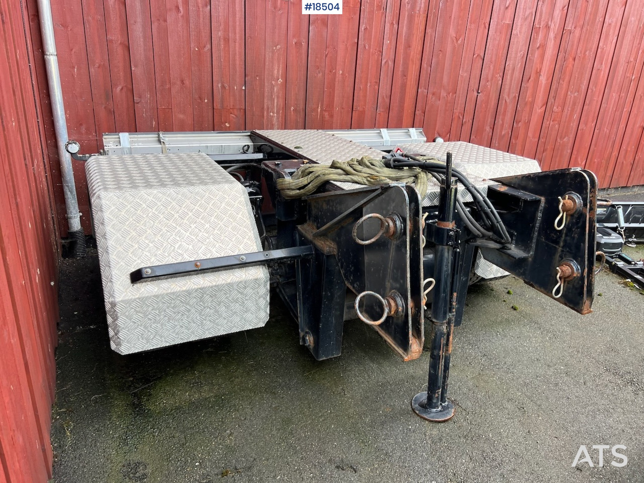Slepaksel 12 t hydraulisk - קרון נגרר: תמונה 1 Slepaksel 12 t hydraulisk - קרון נגרר: תמונה 1