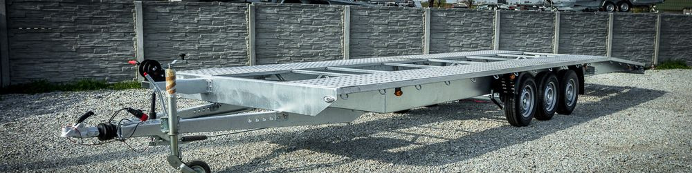 Niewiadów fabrycznie nowa LAWETA Indiana 8,00M!! - קרון נגרר בהובלה אוטומטית: תמונה 1 Niewiadów fabrycznie nowa LAWETA Indiana 8,00M!! - קרון נגרר בהובלה אוטומטית: תמונה 1