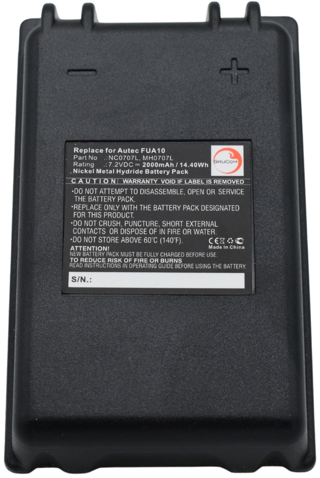 Compatible battery Autec MH0707L,NC0707L - מצבר עבור עגורן מעמיס: תמונה 3 Compatible battery Autec MH0707L,NC0707L - מצבר עבור עגורן מעמיס: תמונה 3