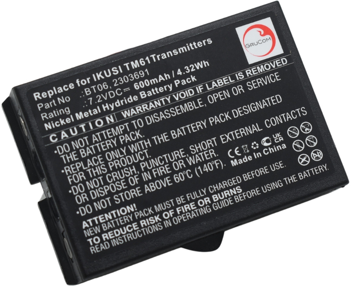 Compatible battery Ikusi 2303691, BT06 - מצבר עבור עגורן מעמיס: תמונה 3 Compatible battery Ikusi 2303691, BT06 - מצבר עבור עגורן מעמיס: תמונה 3