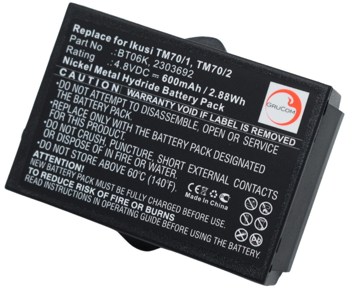 Compatible battery Ikusi 2303692, BT06K - מצבר עבור עגורן מעמיס: תמונה 5 Compatible battery Ikusi 2303692, BT06K - מצבר עבור עגורן מעמיס: תמונה 5