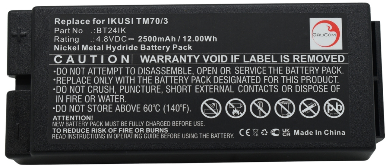 Compatible battery Ikusi 2305271, BT24IK - מצבר עבור עגורן מעמיס: תמונה 3 Compatible battery Ikusi 2305271, BT24IK - מצבר עבור עגורן מעמיס: תמונה 3
