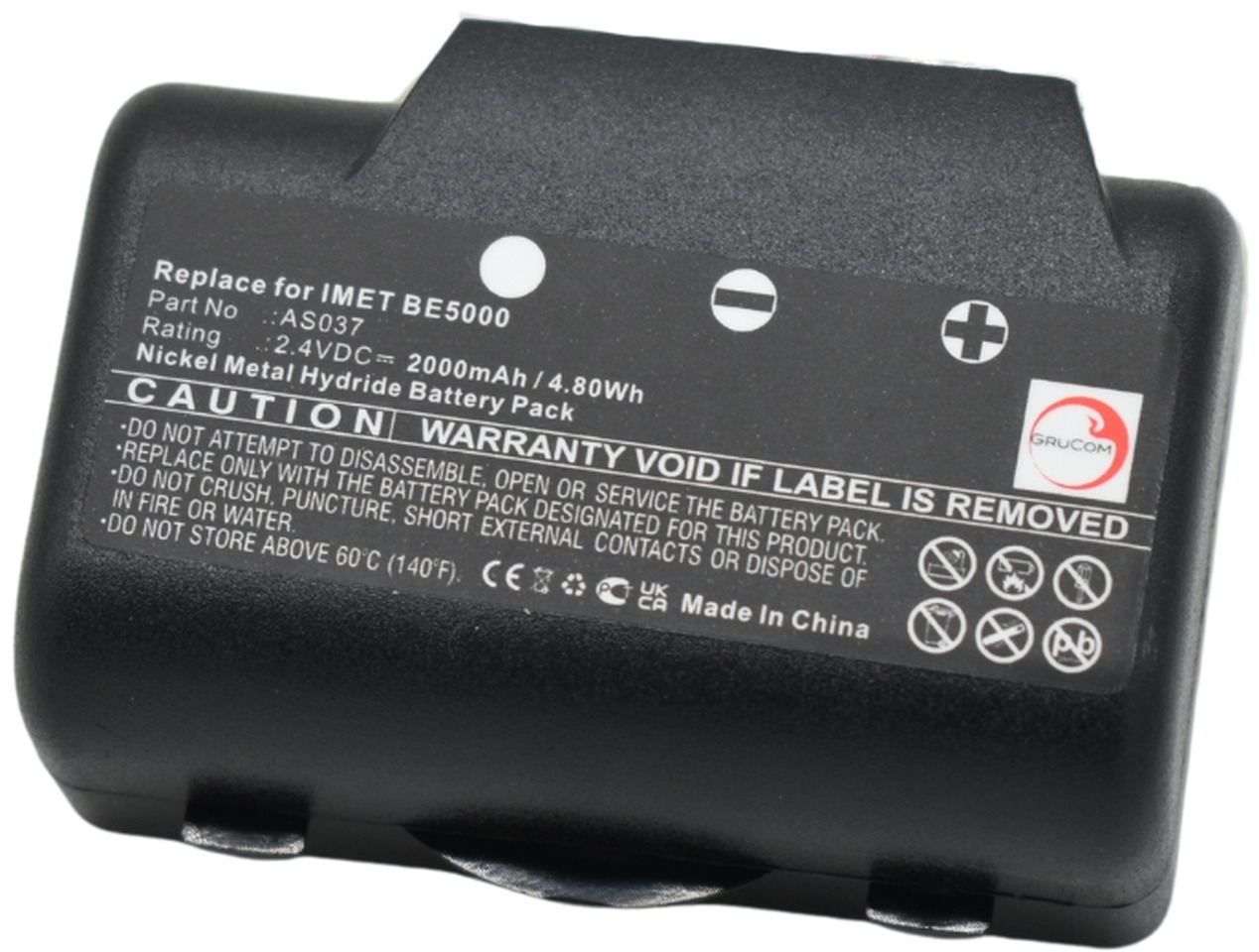 Compatible battery Imet AS037,BE5000 - מצבר עבור עגורן מעמיס: תמונה 3 Compatible battery Imet AS037,BE5000 - מצבר עבור עגורן מעמיס: תמונה 3