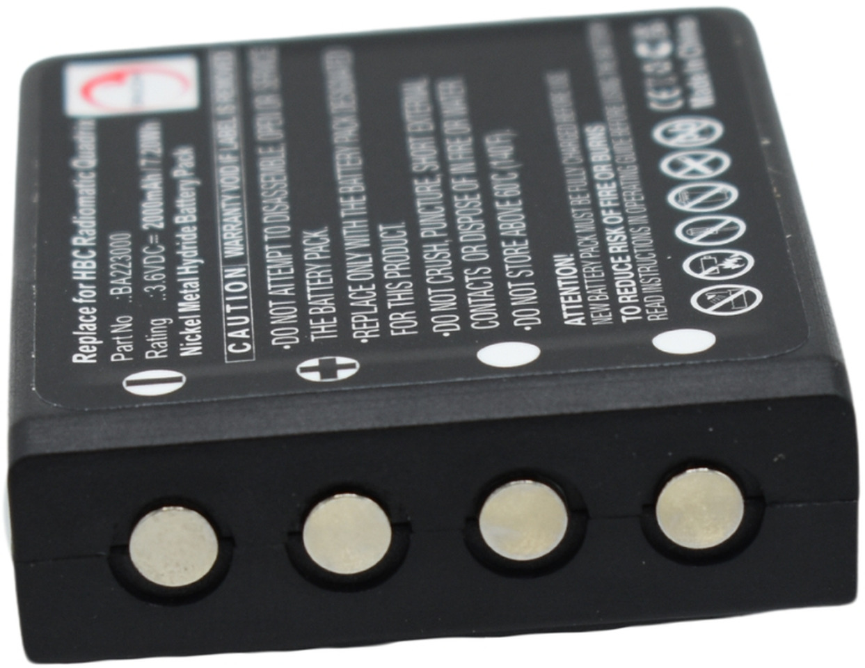 HBC compatible battery BA223000, BA223030, FUB6 - מצבר עבור עגורן מעמיס: תמונה 4 HBC compatible battery BA223000, BA223030, FUB6 - מצבר עבור עגורן מעמיס: תמונה 4