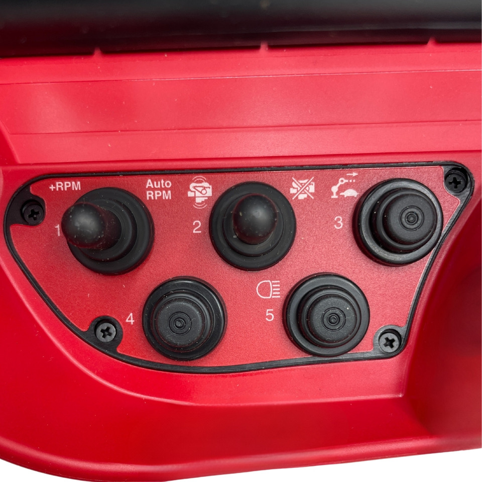 Left lateral panel with buttons radio remote Scanreco RC400 - מערכת חשמל עבור עגורן מעמיס: תמונה 1 Left lateral panel with buttons radio remote Scanreco RC400 - מערכת חשמל עבור עגורן מעמיס: תמונה 1