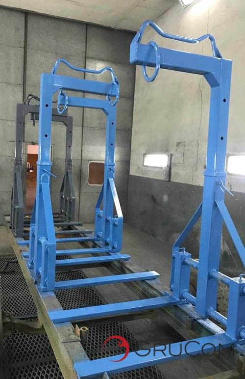 Pallet fork PP-2 - מזלגות עבור עגורן מעמיס: תמונה 2 Pallet fork PP-2 - מזלגות עבור עגורן מעמיס: תמונה 2