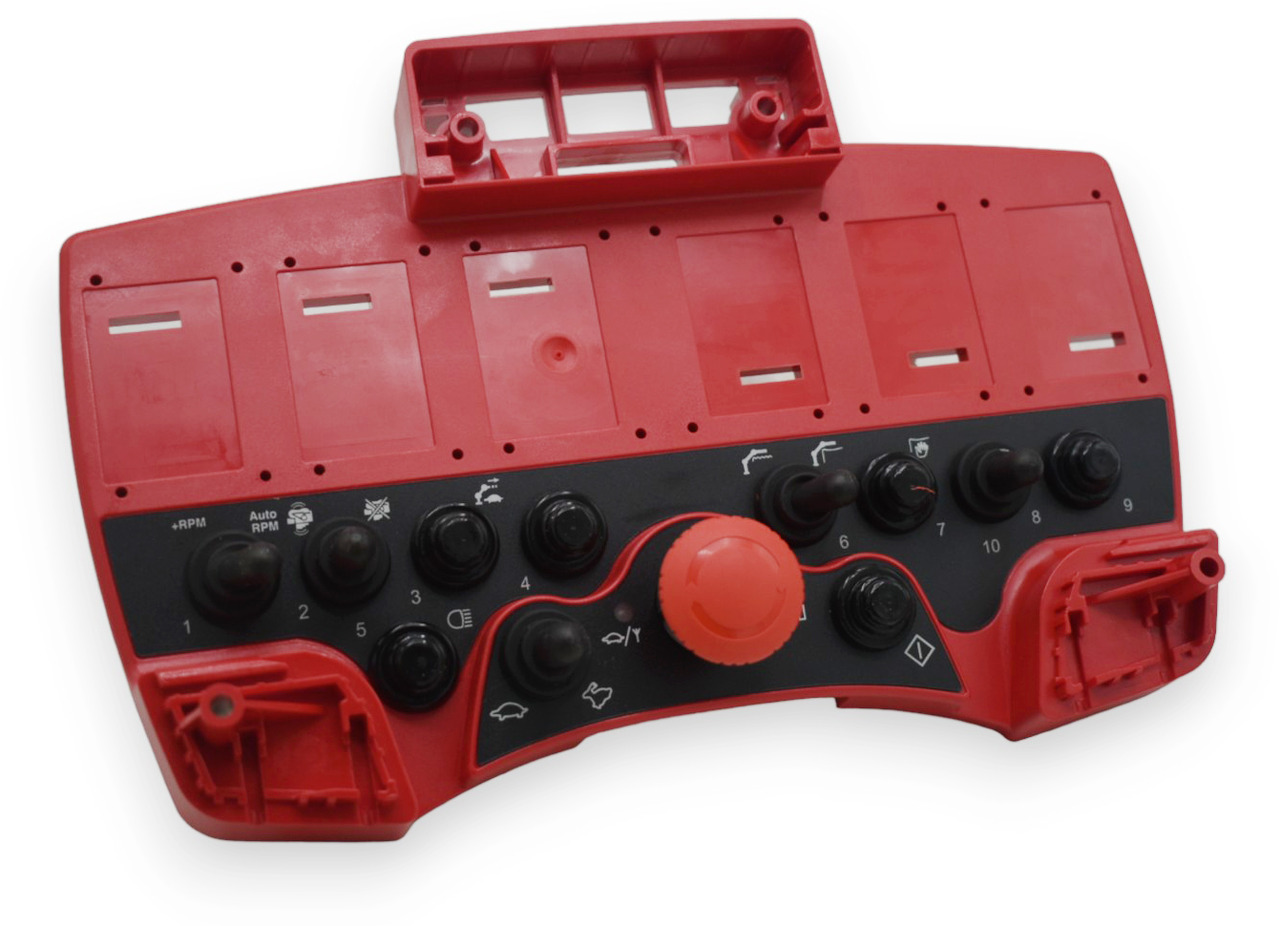 Red upper protective for Scanreco P2 Mini remote w EEA 5057 - מערכת חשמל עבור עגורן מעמיס: תמונה 1 Red upper protective for Scanreco P2 Mini remote w EEA 5057 - מערכת חשמל עבור עגורן מעמיס: תמונה 1