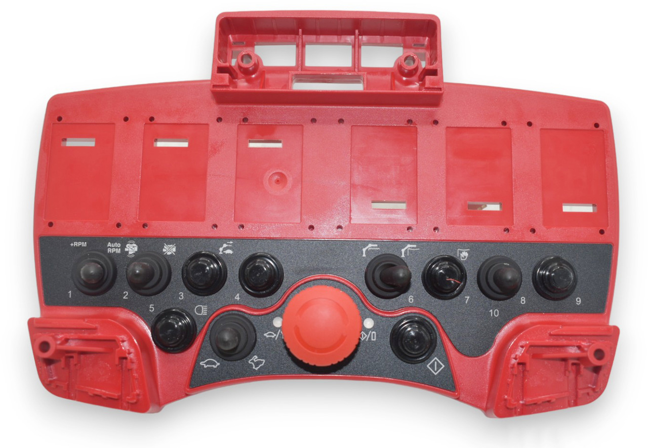 Red upper protective for Scanreco P2 Mini remote w EEA 5057 - מערכת חשמל עבור עגורן מעמיס: תמונה 3 Red upper protective for Scanreco P2 Mini remote w EEA 5057 - מערכת חשמל עבור עגורן מעמיס: תמונה 3