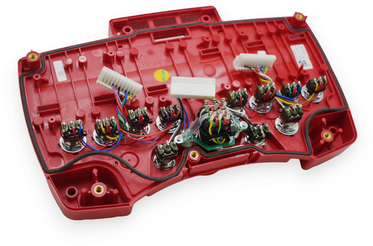 Red upper protective for Scanreco P2 Mini remote w EEA 5057 - מערכת חשמל עבור עגורן מעמיס: תמונה 4 Red upper protective for Scanreco P2 Mini remote w EEA 5057 - מערכת חשמל עבור עגורן מעמיס: תמונה 4