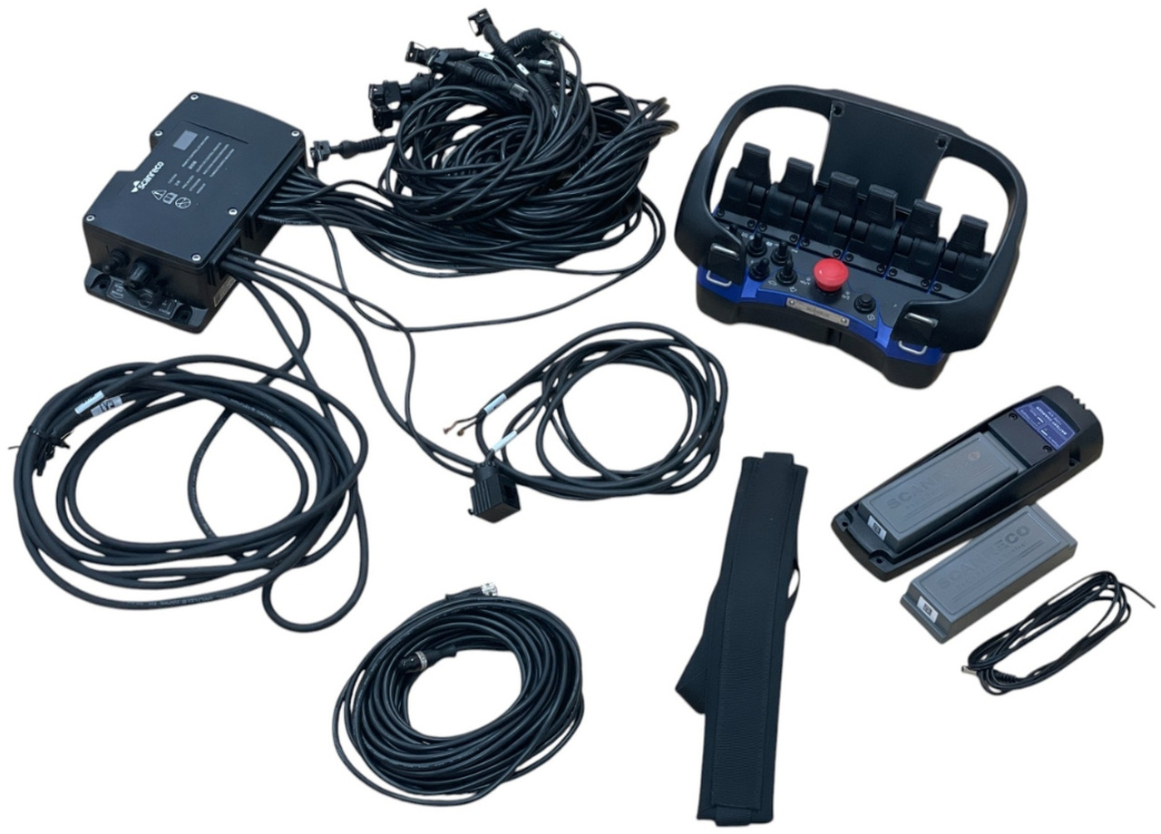 חָדָשׁ מערכת חשמל עבור עגורן מעמיס Remote control Scanreco for 6 functions RMS-01: תמונה 1