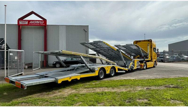 AKSOYLU AKT2 versie II special met extra Functie's 6 car-loader Autotransporter - סמיטריילר בהובלה אוטומטית: תמונה 2 AKSOYLU AKT2 versie II special met extra Functie's 6 car-loader Autotransporter - סמיטריילר בהובלה אוטומטית: תמונה 2