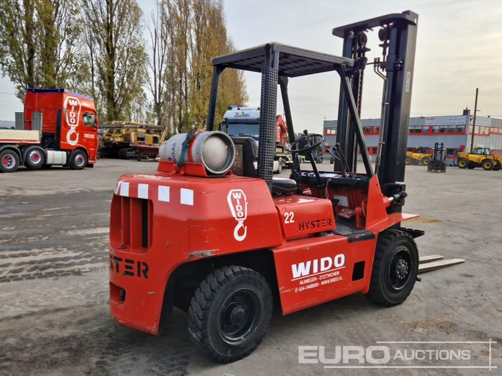 1986 Hyster H400XL - מלגזה: תמונה 4 1986 Hyster H400XL - מלגזה: תמונה 4