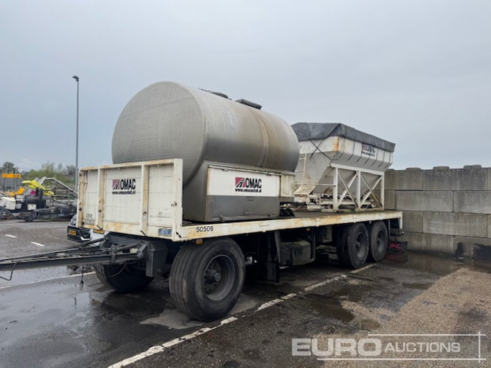 1988 JUMBO TV280C Tri-axle Split Spreader Trailer, Watertank, Hatz 1D41C engine, Conveyorbelt (Dutch Export Docs. Available) - קרון נגרר איזותרמי: תמונה 1 1988 JUMBO TV280C Tri-axle Split Spreader Trailer, Watertank, Hatz 1D41C engine, Conveyorbelt (Dutch Export Docs. Available) - קרון נגרר איזותרמי: תמונה 1