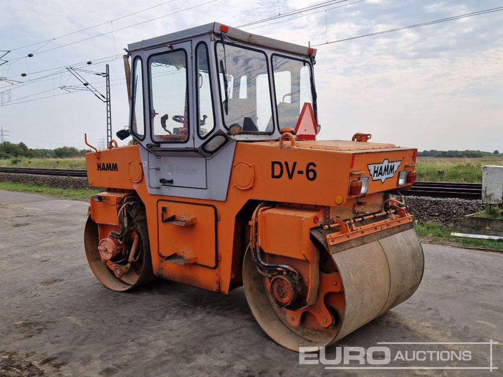 1993 Hamm DV6.21 - רולר: תמונה 3 1993 Hamm DV6.21 - רולר: תמונה 3