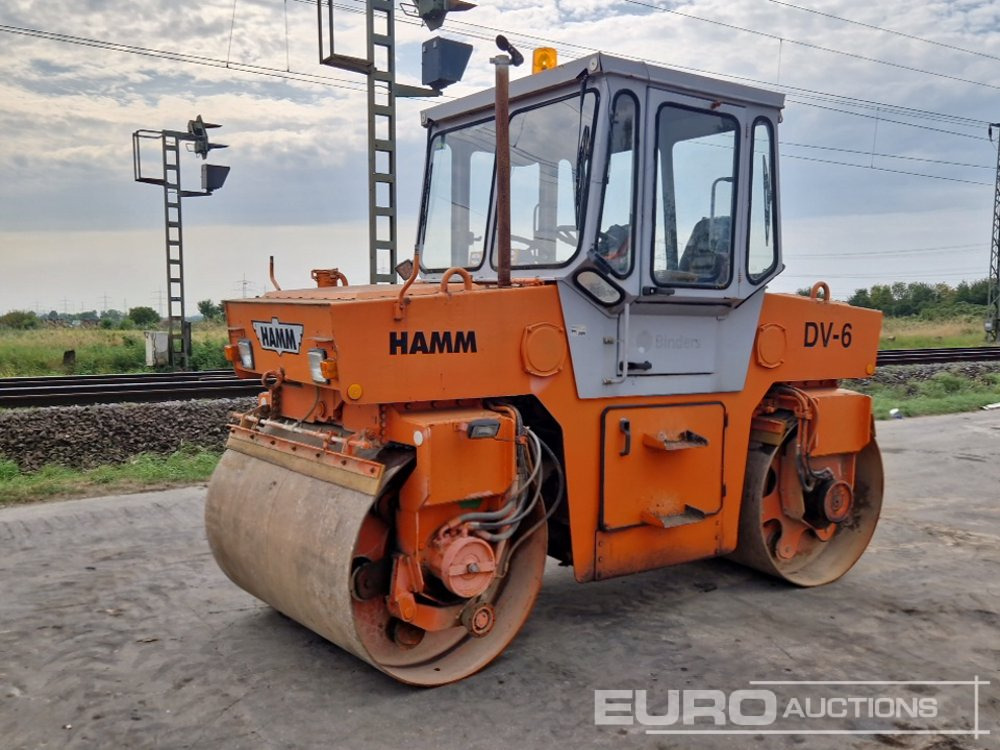 1993 Hamm DV6.21 - רולר: תמונה 1 1993 Hamm DV6.21 - רולר: תמונה 1