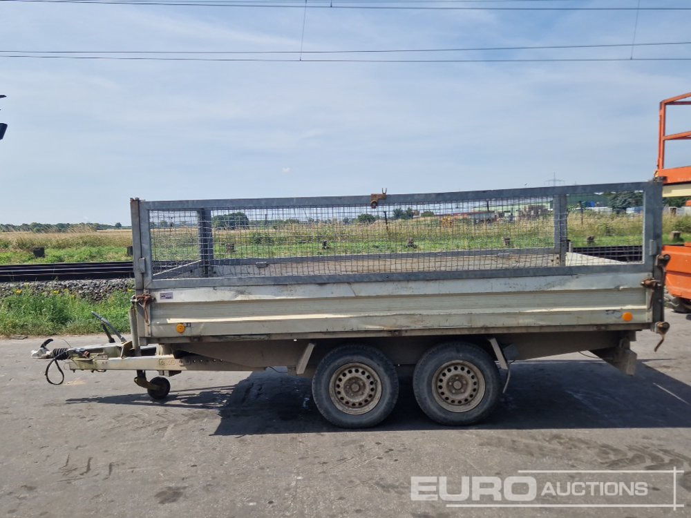 2001 Humbauer Twin Axle Trailer (German Reg. Docs. Available) - קרון נגרר צד נופל/ שטוח: תמונה 2 2001 Humbauer Twin Axle Trailer (German Reg. Docs. Available) - קרון נגרר צד נופל/ שטוח: תמונה 2