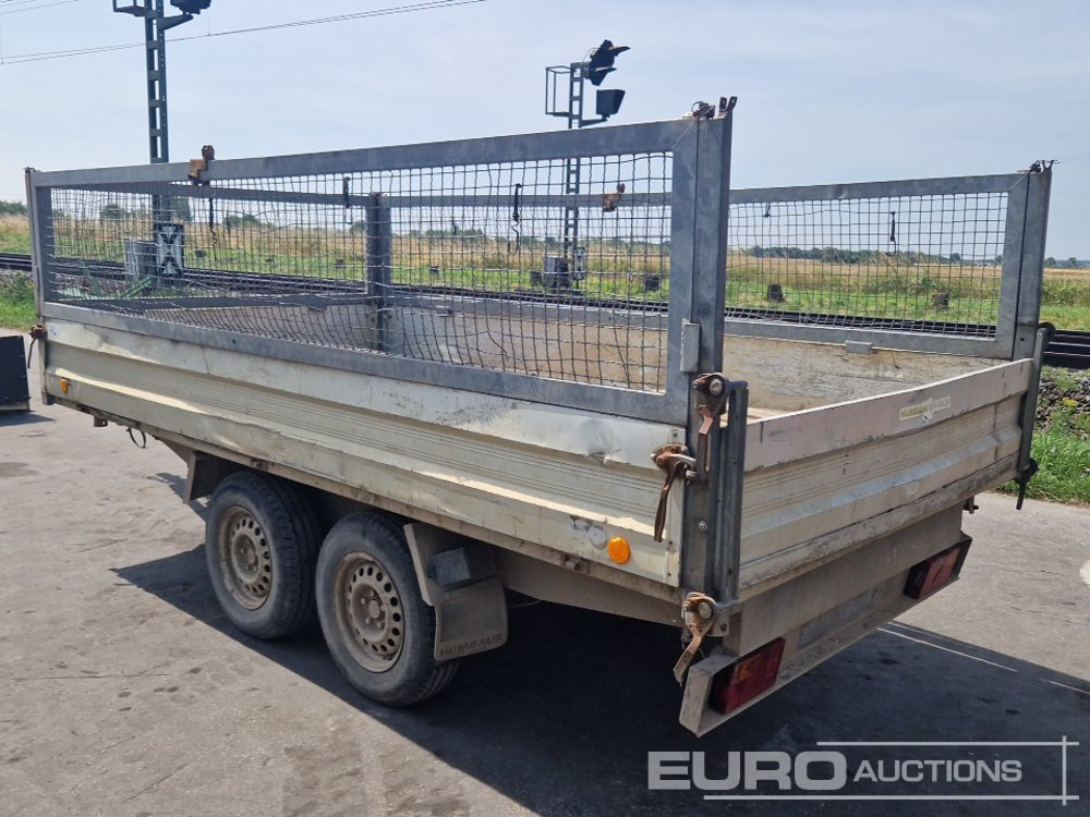 2001 Humbauer Twin Axle Trailer (German Reg. Docs. Available) - קרון נגרר צד נופל/ שטוח: תמונה 3 2001 Humbauer Twin Axle Trailer (German Reg. Docs. Available) - קרון נגרר צד נופל/ שטוח: תמונה 3