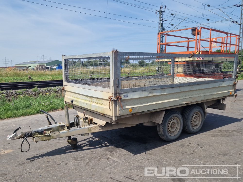 2001 Humbauer Twin Axle Trailer (German Reg. Docs. Available) - קרון נגרר צד נופל/ שטוח: תמונה 1 2001 Humbauer Twin Axle Trailer (German Reg. Docs. Available) - קרון נגרר צד נופל/ שטוח: תמונה 1
