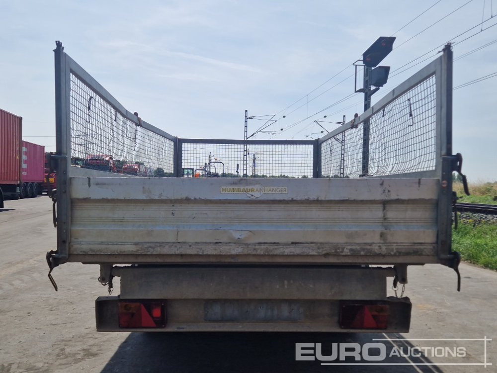 2001 Humbauer Twin Axle Trailer (German Reg. Docs. Available) - קרון נגרר צד נופל/ שטוח: תמונה 4 2001 Humbauer Twin Axle Trailer (German Reg. Docs. Available) - קרון נגרר צד נופל/ שטוח: תמונה 4
