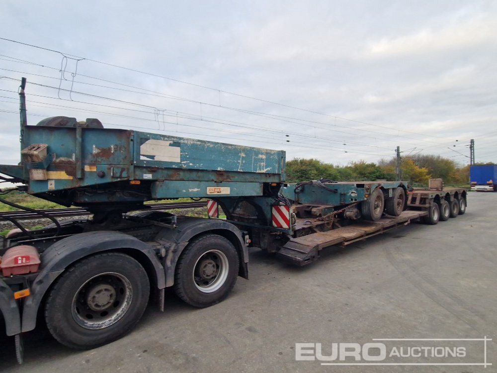 2002 Faymonville 4 Axle Low Loader Trailer, Twin Axle Extension (German Reg. Docs. Available) - סמיטריילר עם מטען נמוך: תמונה 1 2002 Faymonville 4 Axle Low Loader Trailer, Twin Axle Extension (German Reg. Docs. Available) - סמיטריילר עם מטען נמוך: תמונה 1