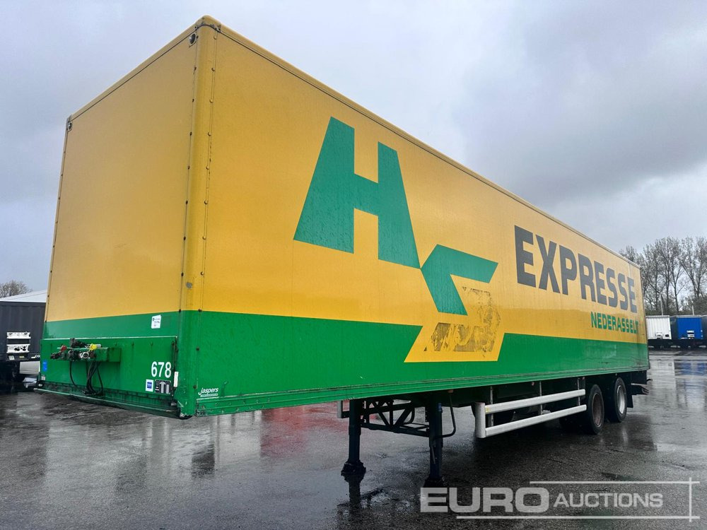 2002 Floor Box Trailer, 2 Axle, Rolldoor, Taillift (Dutch Reg. Docs) - ציוד בנייה: תמונה 1 2002 Floor Box Trailer, 2 Axle, Rolldoor, Taillift (Dutch Reg. Docs) - ציוד בנייה: תמונה 1
