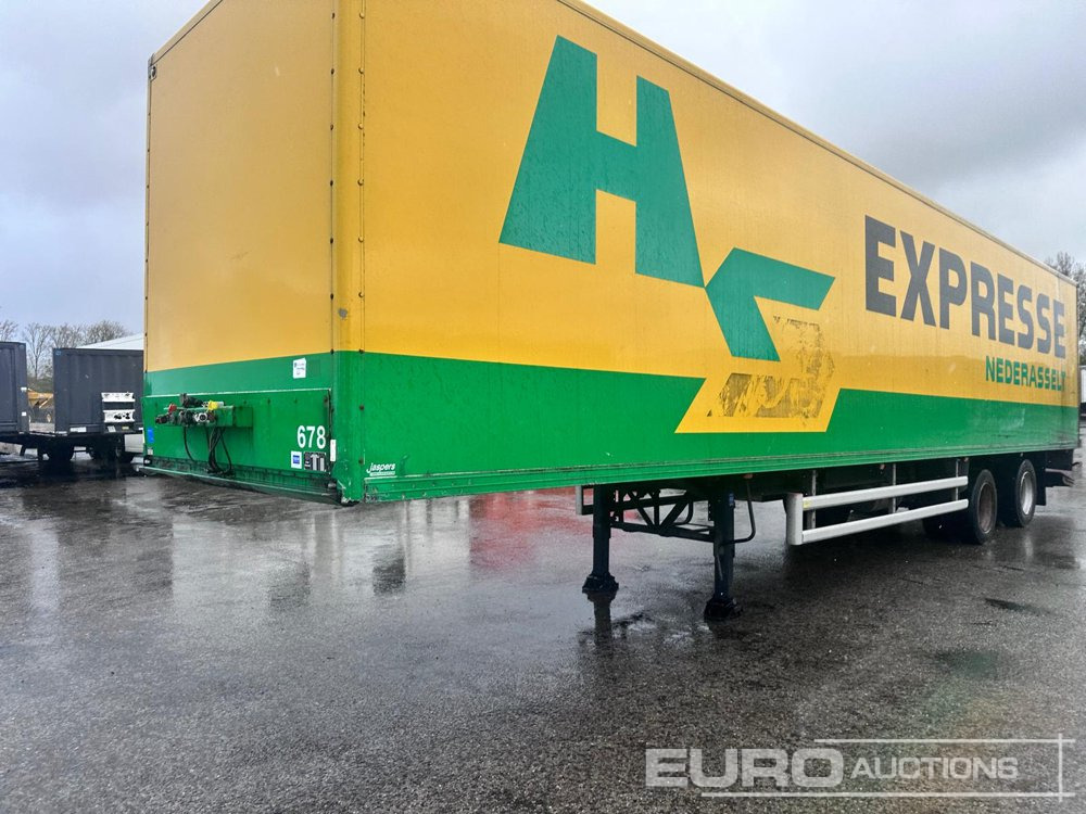 2002 Floor Box Trailer, 2 Axle, Rolldoor, Taillift (Dutch Reg. Docs) - ציוד בנייה: תמונה 3 2002 Floor Box Trailer, 2 Axle, Rolldoor, Taillift (Dutch Reg. Docs) - ציוד בנייה: תמונה 3
