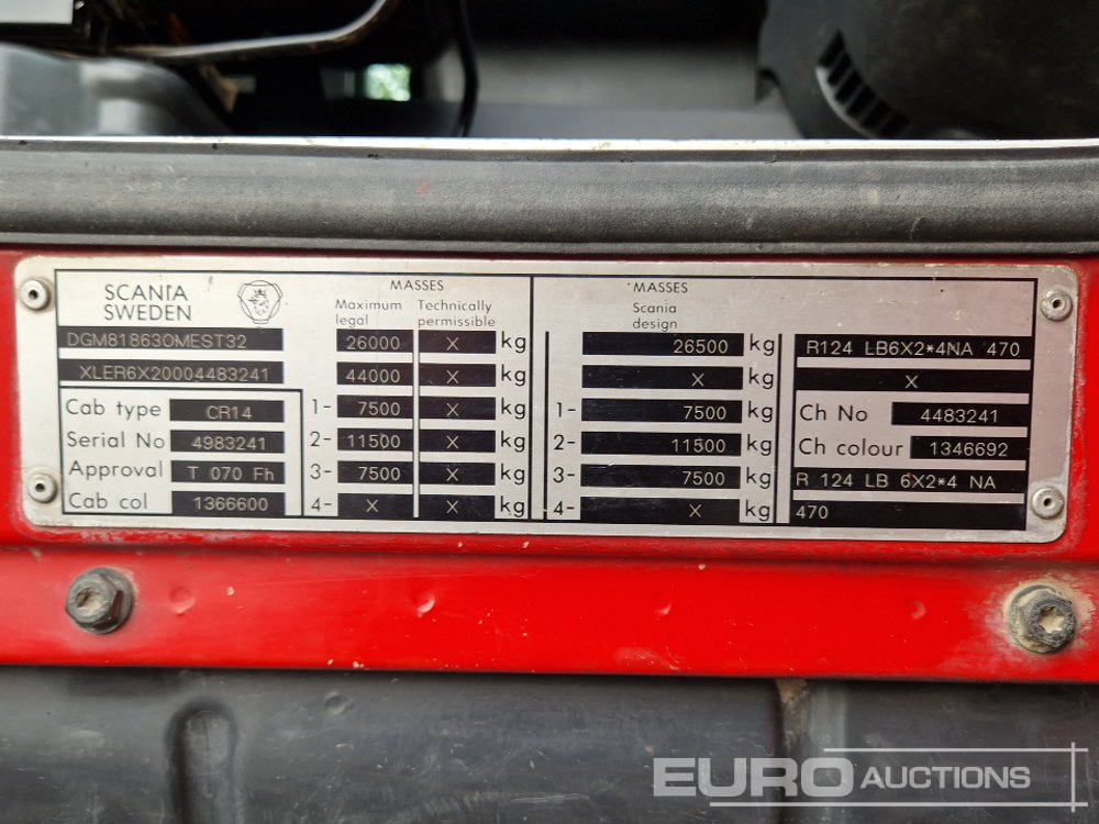 מזהיר 2002 Scania R124: תמונה 36