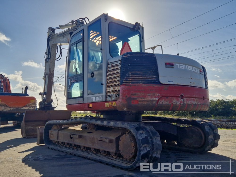 2006 Takeuchi TB1140 - מחפר סורק: תמונה 3 2006 Takeuchi TB1140 - מחפר סורק: תמונה 3