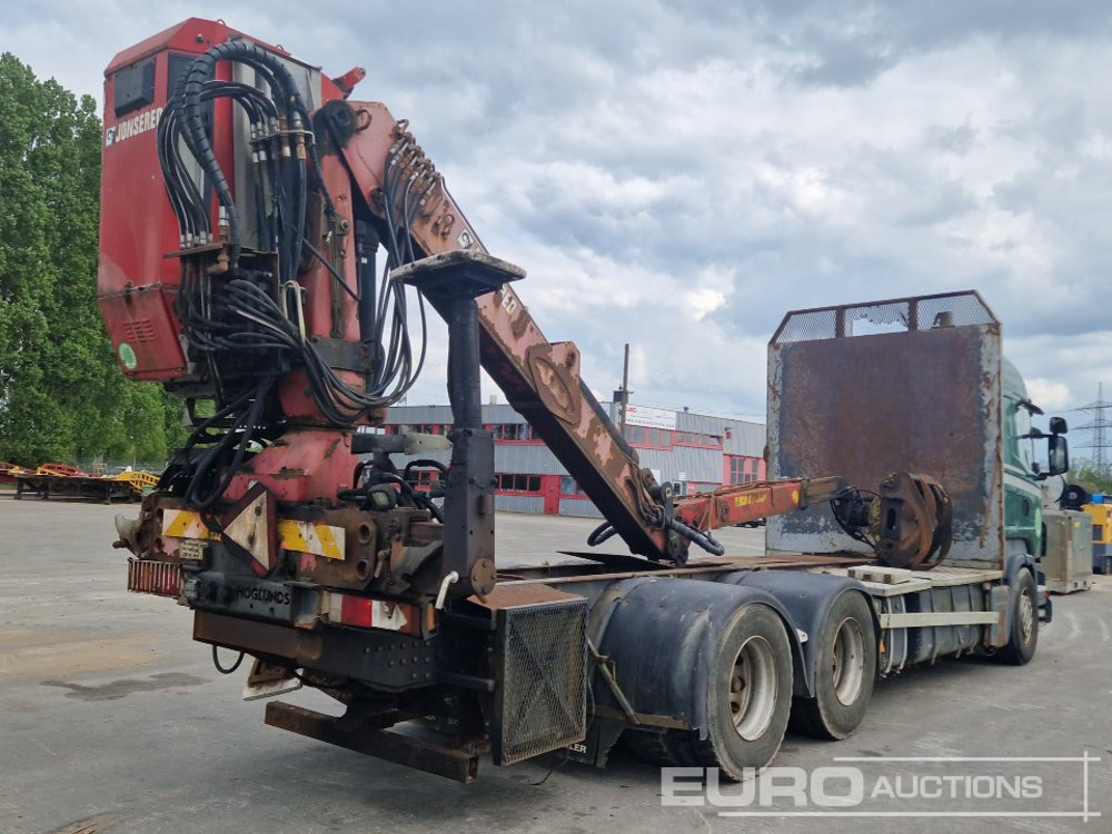 2007 Scania R560 6X4 - משאית צד נופל/ שטוחה, משאית מנוף: תמונה 5 2007 Scania R560 6X4 - משאית צד נופל/ שטוחה, משאית מנוף: תמונה 5